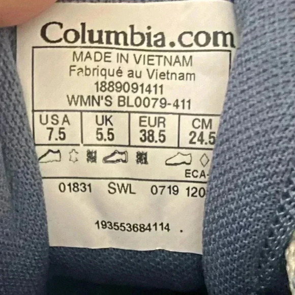 Columbia Women’s Pivot Waterproof Hiking Sneakers 7.5 - Picture 5 of 5